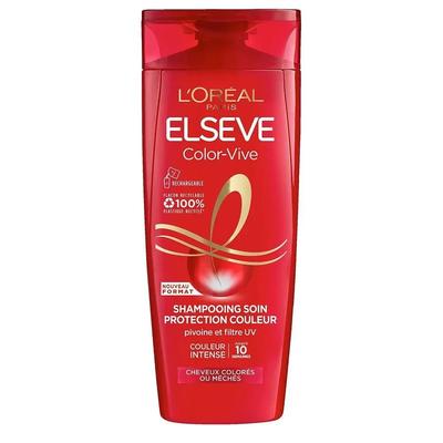 L'Oréal ELSEVE Шампунь 350мл 4 шт. Защита цвета ELSEVE Color Protection Уход Шампунь для окрашенных волос