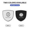 CSB1 1/2pcs 3D Metal Car Body Fender Emblem Shield Stickers Decor Auto Accessories for Mercedes Benz W211 W204 W210 W203 CLA GLA