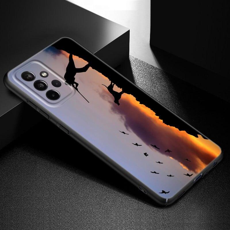 Чехол для телефона Hunter Man Fishing Dog для Samsung Galaxy A21 A30 A50 A52 S A13 A22 A32 A33 A53 A73 5G A11 A12 A31 A51 A70 A71 A72