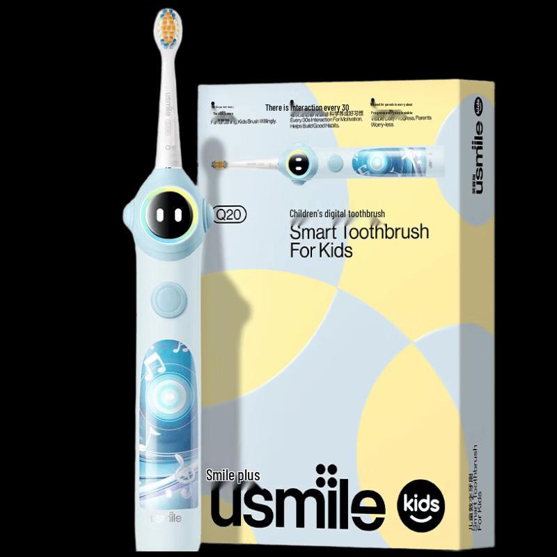 usmile Q20 Детская электрическая зубная щетка вилка CN (адаптер в комплекте)