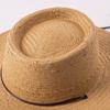 Летний топ ручной работы с кольцом из бумаги и травы с ремешком на ремешке, классическая шляпа-федора для мужчин и женщин, шляпа Panamjazz