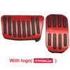 Stainless Steel Car Foot Pedals For Toyota Corolla Cross Accessories XG10 2020-2025 2 PCS Brake Non-slip Pedal Cover Pad Bodykit
