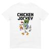 Chicken Jockey Graphic Tee, Gamer Shirt, Minecraft Fan Gift
