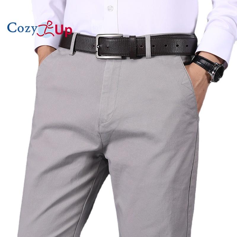 Cozy Up Casual Pants Men Spring Summer New Business Fashion Comfortable Stretch Cotton Straigh Jeans Trousers