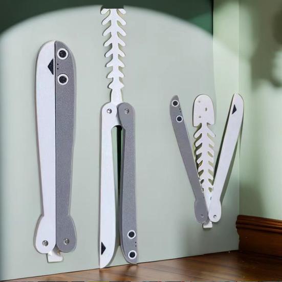 Резак-бабочка для облегчения беспокойства, гладкий, легкий резак, антистресс, портативная складная игрушка-бабочка, сенсорная игрушка