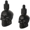 30ml/60ml Black Skull Glass Dropper Bottle Cute Essential Oil Bottles With Eye Dropper For Perfume