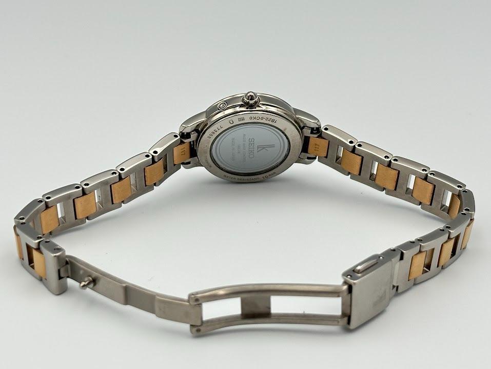 [USED] SEIKO Lucia 1B22-0CK0 Solar Watch, Operation Confirmed, 927