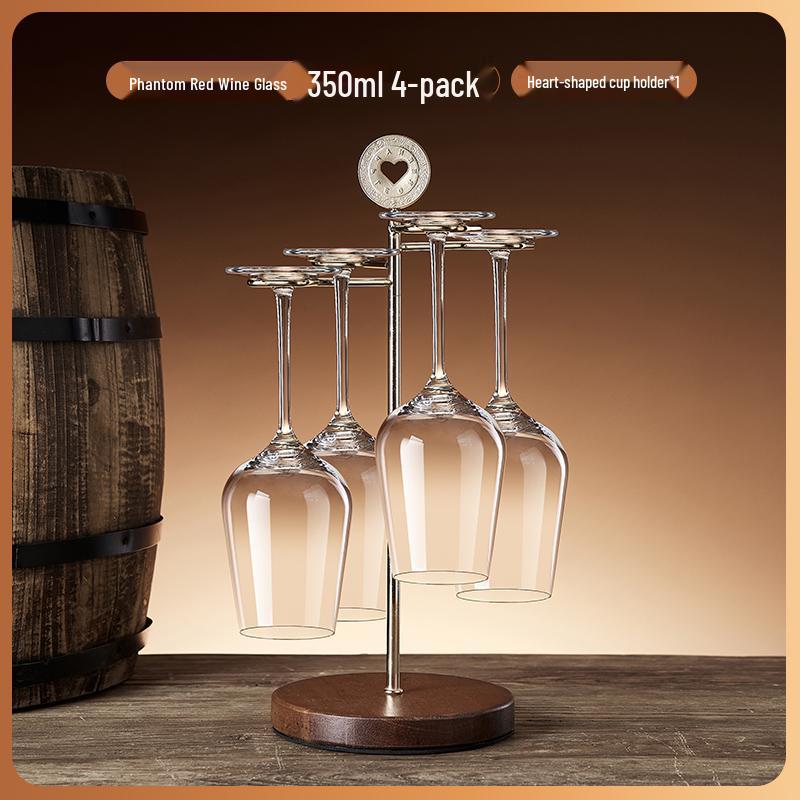 Креативная подвесная полка для бокалов красного вина для шкафов в гостиной - Полка для демонстрации и хранения с украшениями
