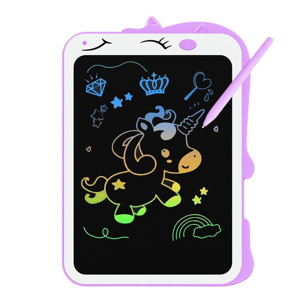 8,5-дюймовая цветная стираемая доска для рисования с ЖК-дисплеем для детей – развивающая игрушка для защиты глаз и праздничный подарок