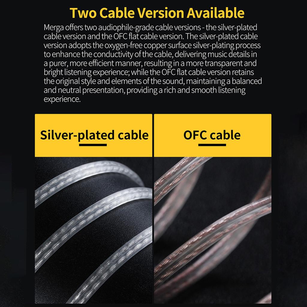 KZ Merga 2DD Динамические драйверы HIFI Музыкальные наушники Внутриканальные проводные наушники 4 драйвера