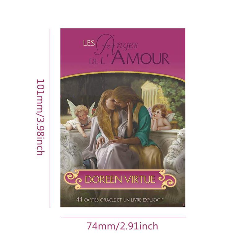 Романтика Ангелы Карты Таро Оракула Английский Прочитать Судьбу Настольная игра Колода Оракула