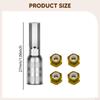 4 Pieces 1/30 Wheel Nuts RC Car Accessories Easy Installation for Crawler Nut Tool
