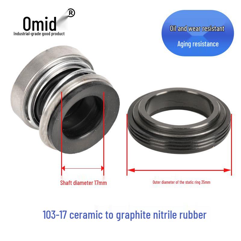 Механическое уплотнение водяного насоса, вал из керамического графита, размер 103/104-12-25-4