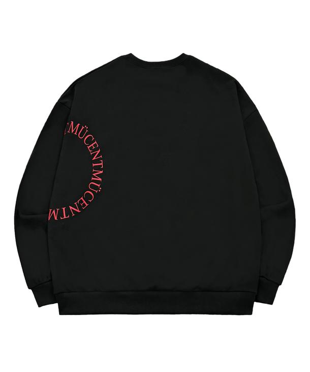 MUCENT Side Circular Logo Signature Sweatshirt (Unisex)