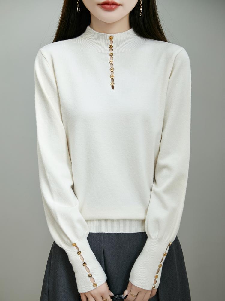 Женский кашемировый свитер Qinghe кашемир 50% шелк 50% шерсть осенне-зимний кашемировый пуловер мягкий и теплый