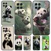 Чехол с изображением милого медведя в виде панды для Samsung Galaxy M12 M22 M32 M52 M13 M23 M33 M53 M20 M21 M31 M51 M14 M34 M54 M30s