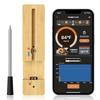 Smart Meat Thermometer Wireless - Bluetooth Meat Thermometers for Grilling and Smoking, Probe Lasts Up To 16 Hours