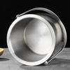 Stainless Steel Ice Bucket with Lid And Tongs 2/3L Large Capacity Double Wall Insulated Ice Bucket for Parties Wine Champagne Cocktails Home Bar