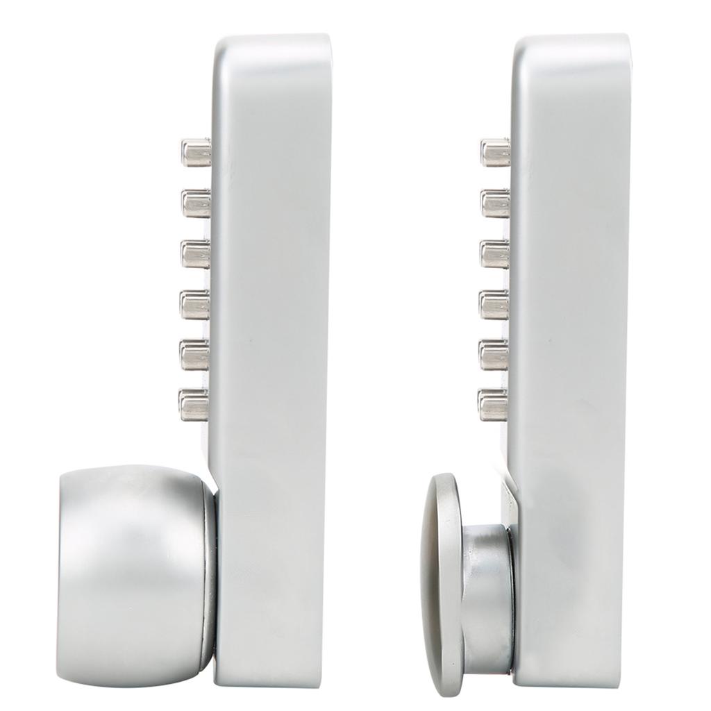 Двусторонний механический парольный замок с ключами для двери во двор Кодовый замок Товары для дома