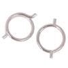 2Pcs Chicken Bone Scissors Accessories Spring Wire Diameter 1.8Mm Outer Diameter 15Mm Nickel Plated Steel Torsion Spring