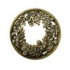 Candle Topper Branch Jar Lid Alloy Cover Carving Hollow Leaves Pattern Candles Shade Sleeves Big/Small Retro Decor Home SPA Yoga