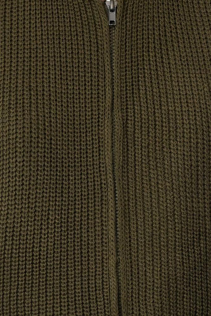 Женский модный стильный свитер, укороченный базовый трикотаж на молнии, жилет