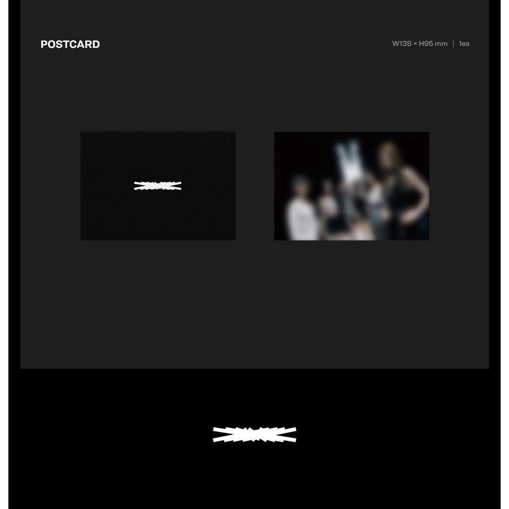 LE SSERAFIM FEARLESS Monoghrome Bouquet