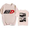 Japanese Anime Initial D EU Size T-Shirt Redsuns Cartoon Gothic Tops AE86 Funny Harajuku Manga Tshirt Men Graphic Tee Shirt Male