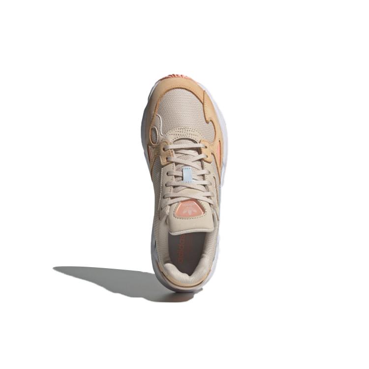 adidas Оригинальные Falcon Textile, Синтетическая кожа, Нескользящие, Низкие, Повседневная обувь, Женская GV7367