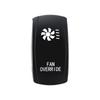 Cooling Fan Override Rocker Switch Kit For Utv Can Am Polaris Rzr Xp 1000 800
