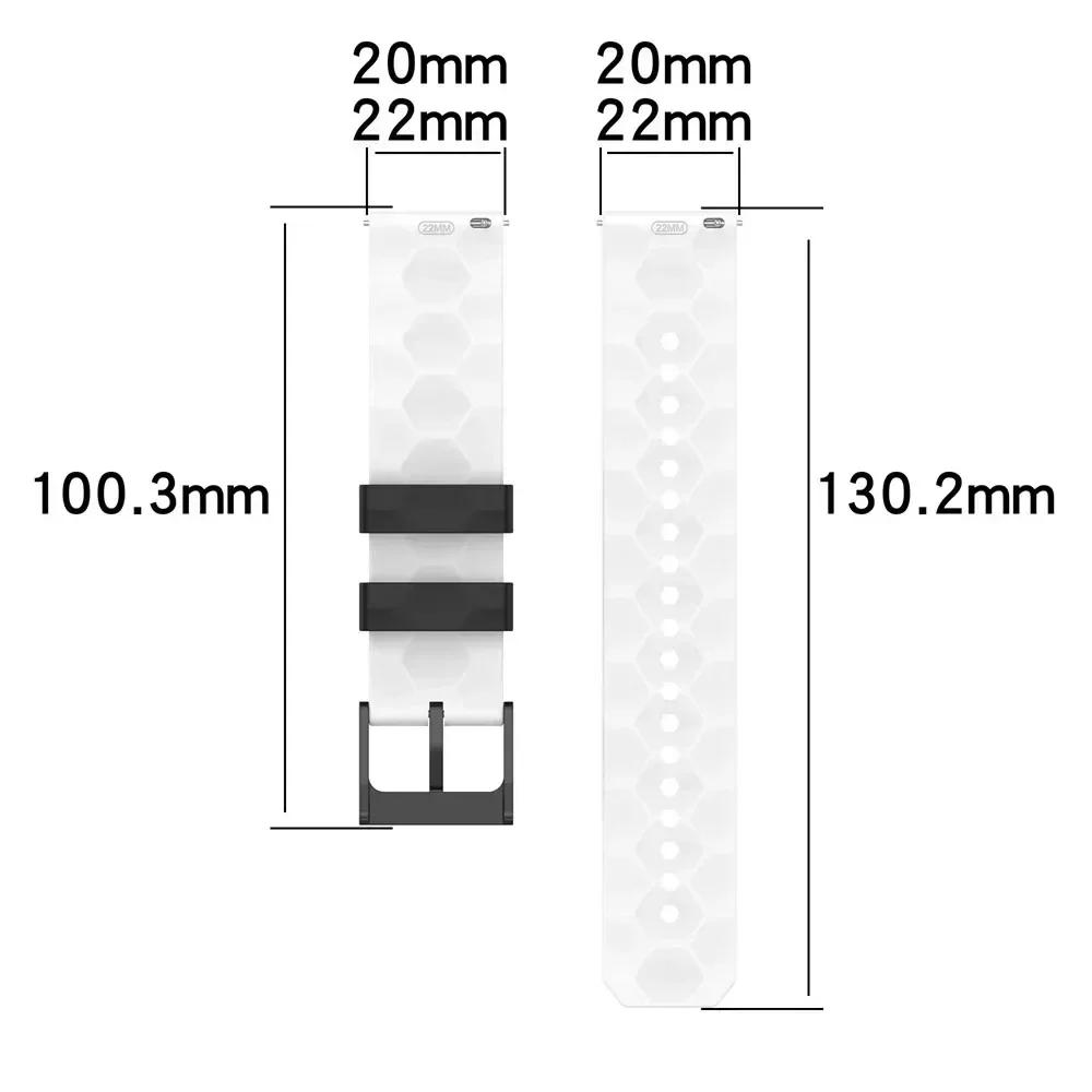 20mm 22mm Silicone Strap For POLAR IGNITE 3 2 Band VANTAGE V3 M2 M / UNITE/GRIT X Pro/Pacer Watchbands Bracelet Wrist Accessorie