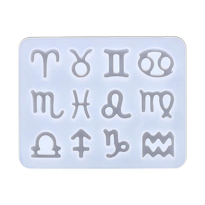 Формы для изготовления ювелирных изделий из эпоксидной смолы ручной работы Формы для силиконовых подвесок в форме созвездий Подходят для ожерелий и сережек