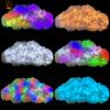 Комплект 3D Big Cloud Light, лампы в виде диско-шара, разноцветные меняющиеся полосы RGB, украшения своими руками для дома, спальни, декор для вечеринки с эффектами изменения цвета