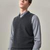 Erdos EMZ Men's Machine Washable Pure Wool V-Neck Vest