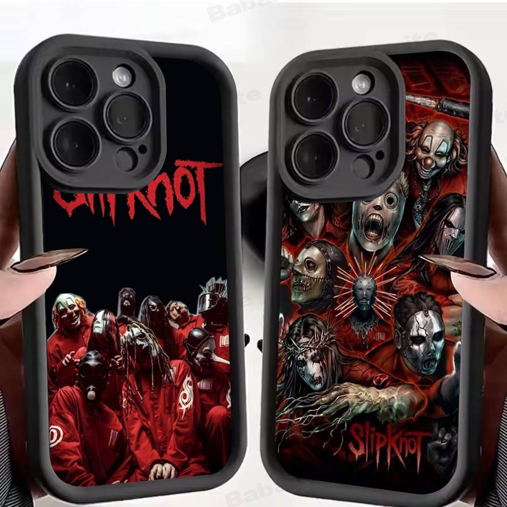Чехол для телефона группы Slipknot для iPhone 17 16 15 14 13 Pro Max Plus 12 11