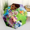 Doc McStuffins Fashionable Automatic Opening/Closing Folding Umbrella. Portable and Foldable, Ideal for Gift, Travel, and Daily Use.