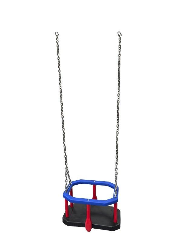 Bucket Swing on Chains En1176 Certificate for Public Playgrounds