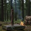 35 см Прочная ручка для топора из массива дерева, ручной работы, замена для небольших садовых топоров, подходит для кемпинга и работ на открытом воздухе