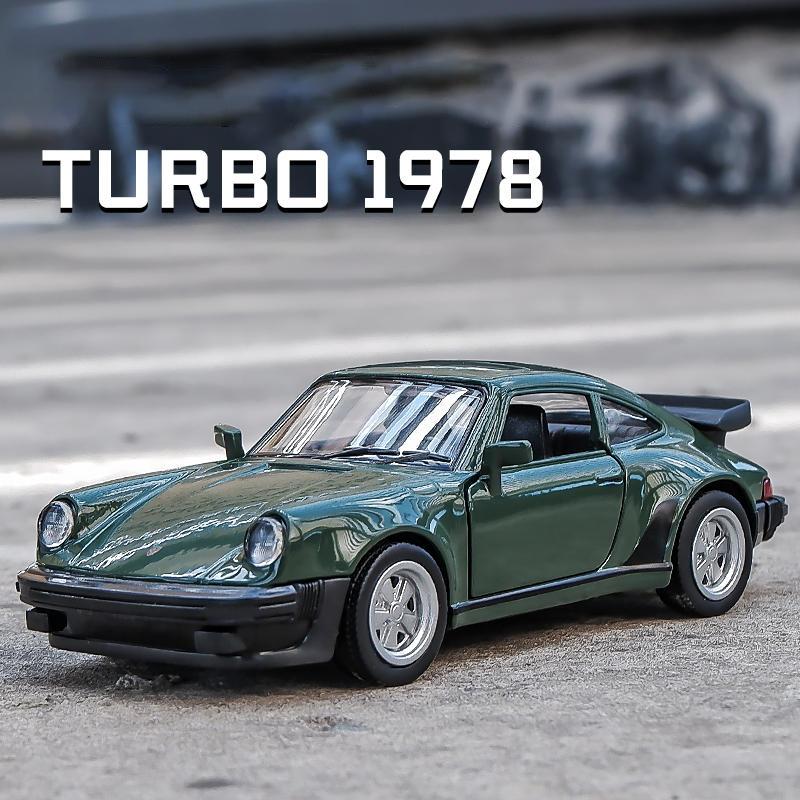 1:36 M3 E30 1987 911 Turbo Quattro M4 Металлическая Игрушечная Машинка из Сплава Литье под Давлением и Игрушечные Транспортные Средства Модель Машинки Для Детей