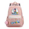 New Animation Peripheral Doraemon School Bag Backpack Cartoon Backpack Large Capacity Student School Bag Stationery