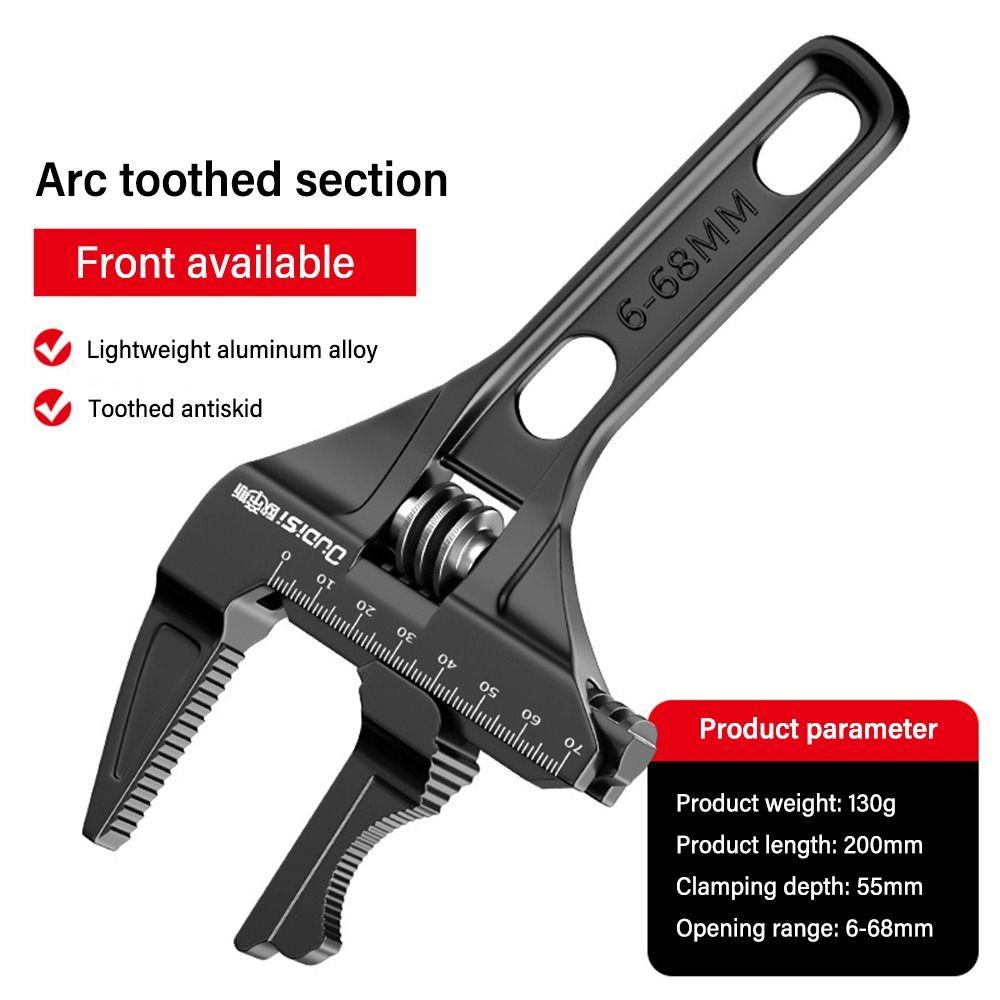 Короткая ручка сантехнический ключ для ванной комнаты очень большой кран отверстие труба инструмент для труб Главная