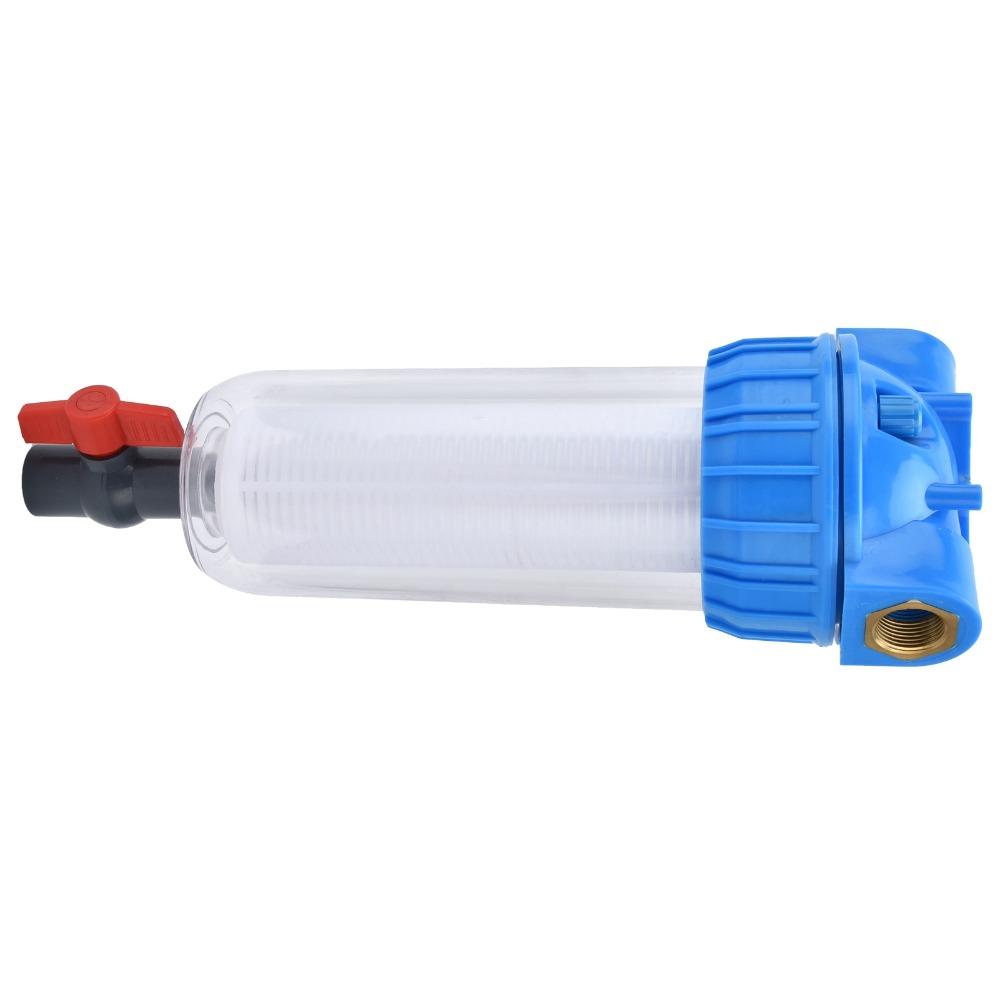 ABS Pipeline Filter G1 Thread Drinking Line Filter Connecting Fitting Poultry Water System