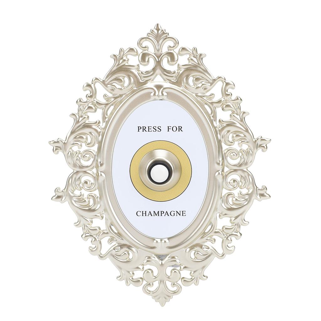 Press for Champagne Button Metal Decorative French Style Retro Champagne Button for Home Hotel