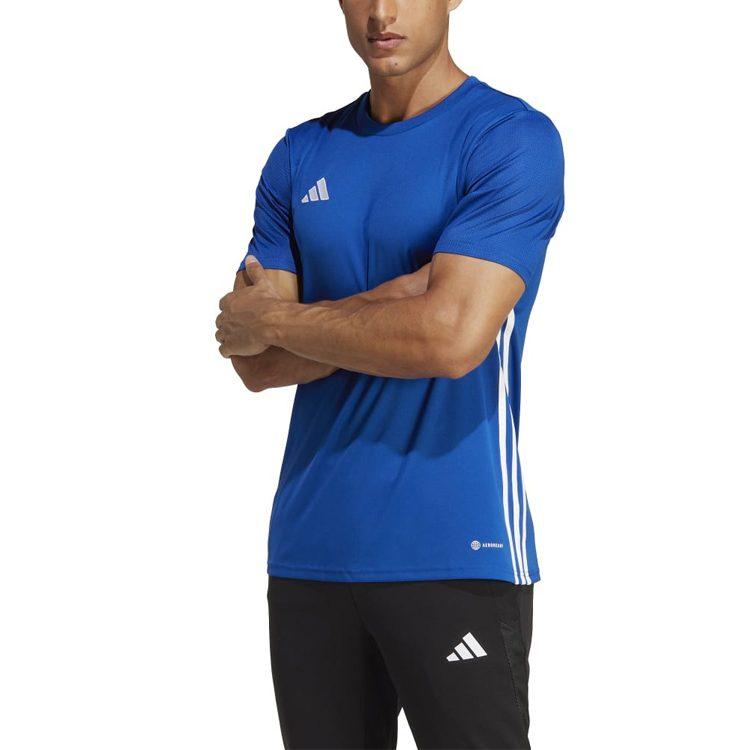 adidas Футболки Мужские Темно-синие С круглым вырезом Умеренный прямой крой H44528