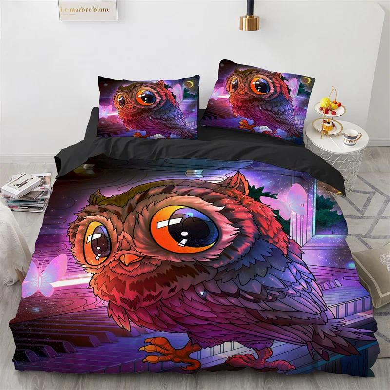 3D Animal Duvet Cover Microfiber Wolf Fox Elk Bedding Set Wild Animals Comforter Cover King Queen For Teen Adults Bedroom Decor