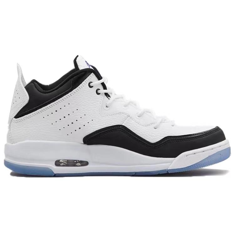 Jordan Courtside 23 Vintage Basketball Shoes Men's Mid top White/Black AR1000-104(Team10-)