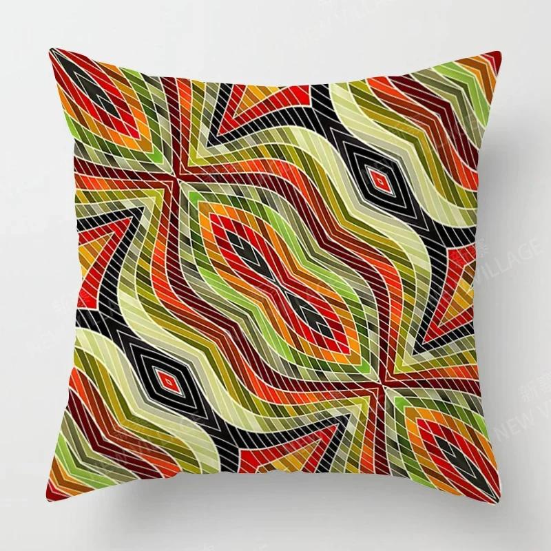 Осенний декор для дома осенняя гостиная наволочка для подушки диван бохо Чехол для подушки мандала 45x45см 45*45 50x50 60x60см 40*40 40x40см