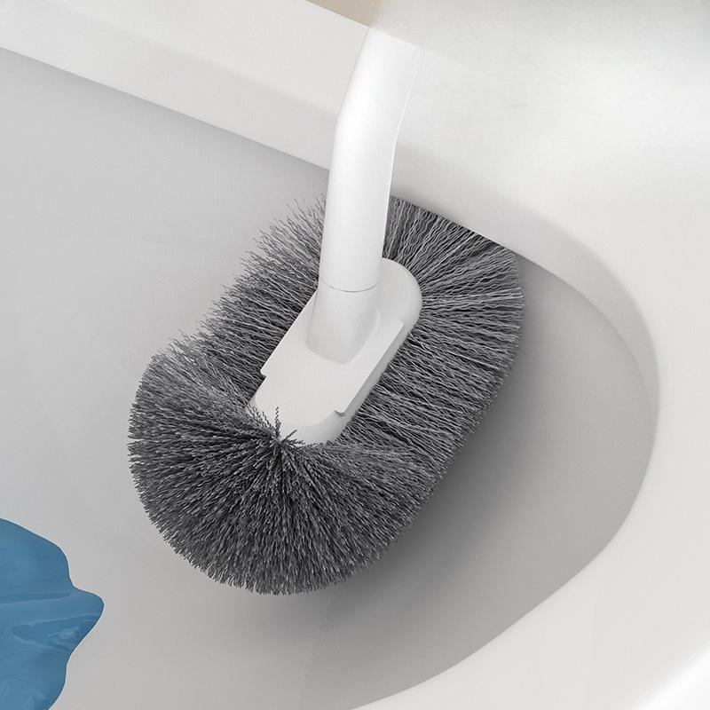 Extended and Thickened Toilet Brush for The Toilet