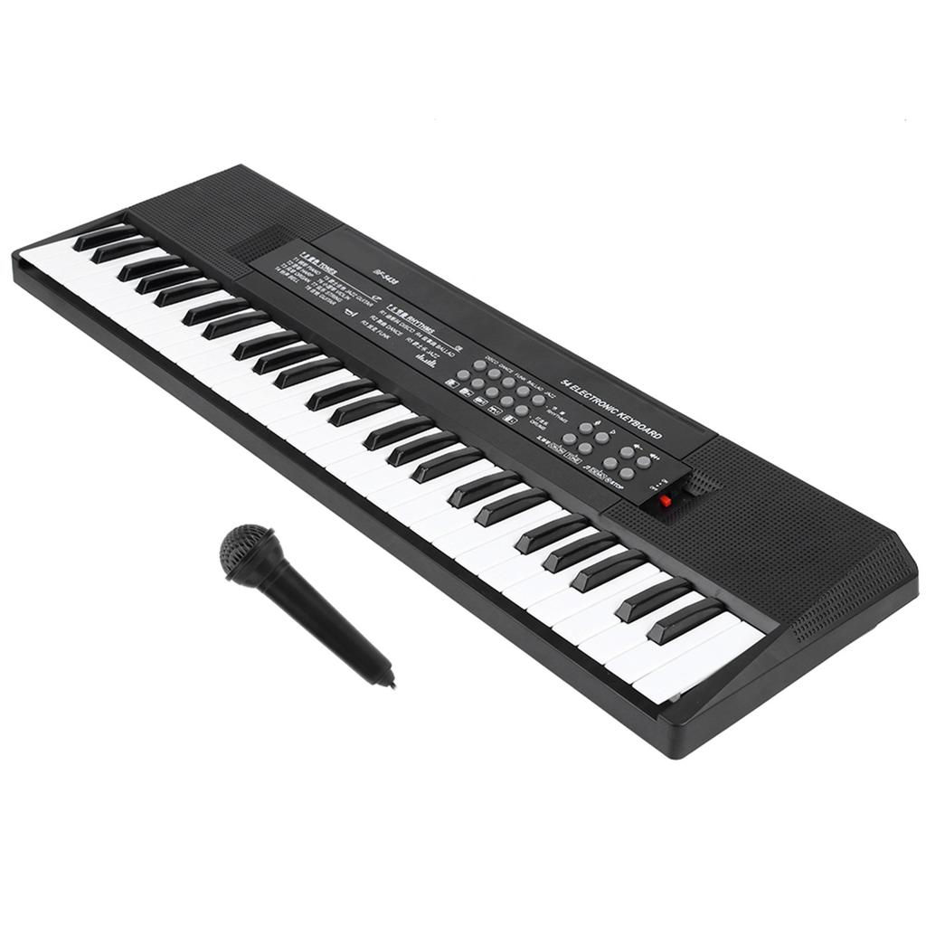 Electronic Organ Microphone and Recording Function 54‑Key Piano Keyboard BF‑5438