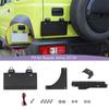 Car Rear Spare Tire License Plate Holder Bracket Mounting Fit For Suzuki Jimny 2019 Up Exterior Accessories